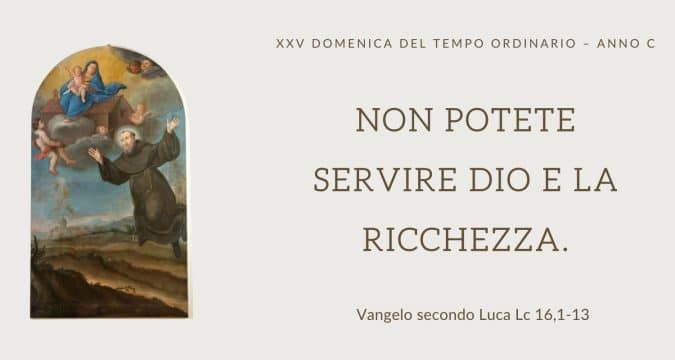 Vangelo e Meditazione della XXV Domenica del Tempo Ordinario Anno