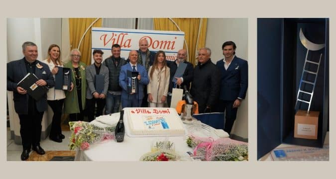 Premio il Sognatore, consegnato in una serata evento a Villa Domi