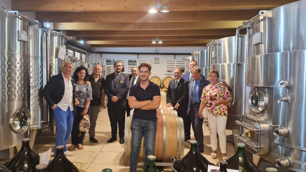 Visita all'Azienda vinicola Vitis Aurunca dall’Amira Napoli Campania