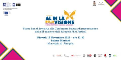 Afragola Film Festival, Al di là della Visione, dal 22 al 25 novembre