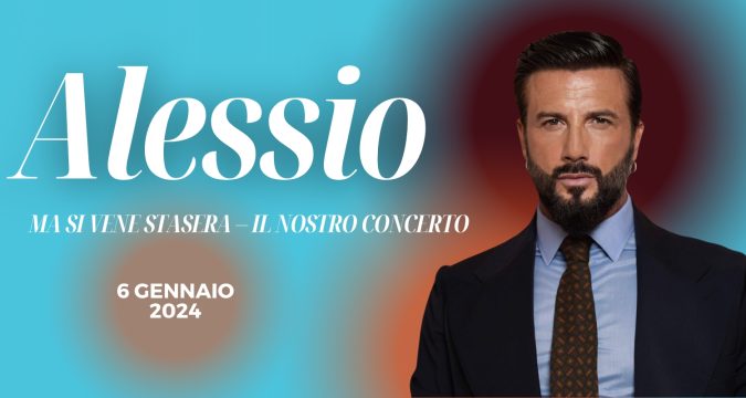 Concerto di Alessio, sold out per il 6 gennaio al Palapartenope di Napoli