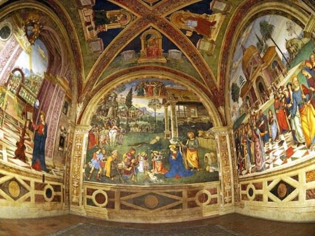 Cappella Baglioni a Spello nella chiesa di Santa Maria Maggiore
