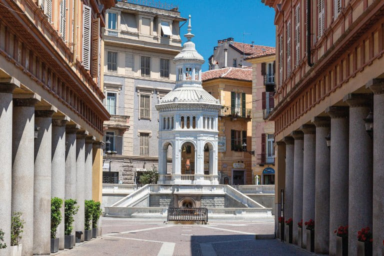 La fontana La Bollente ad Acqui Terme