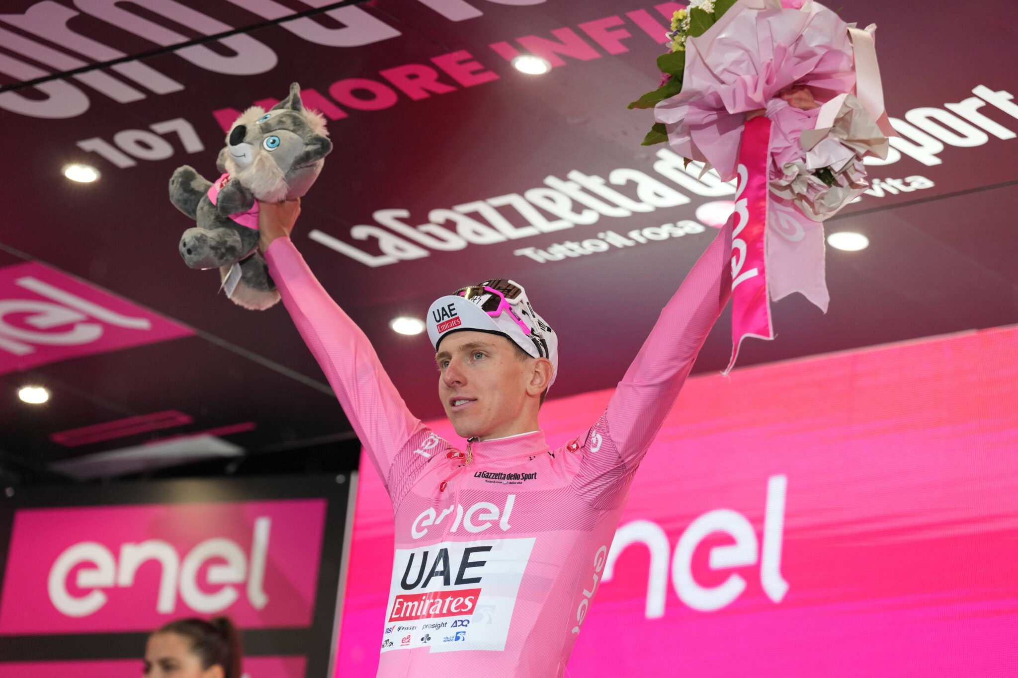 Pogacar Maglia Rosa ancora dopo la tappa 3