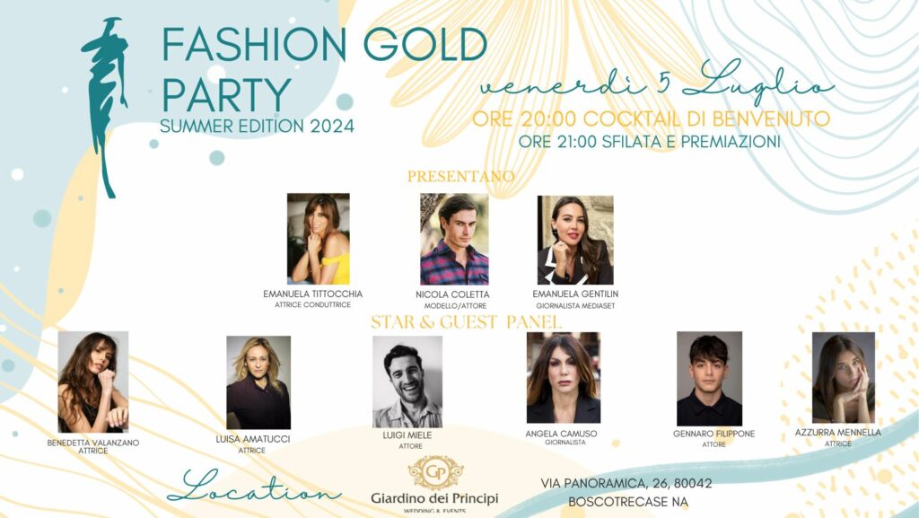 Fashion Gold Party - Summer Edition 2024