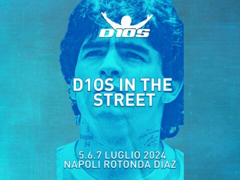 Maradona, "D10S IN THE STREET": dal 5 al 7 luglio tre giorni di eventi per i 40 anni dal suo arrivo a Napoli