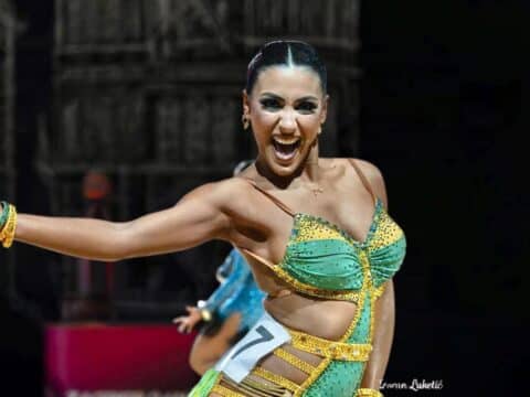Rosa Granato, Campionessa Italiana di Danza Sportiva, vola verso i mondiali
