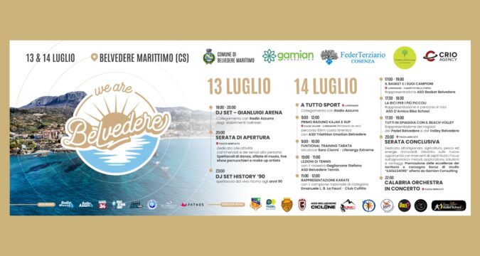 We are Belvedere: due giornate dedicate alla valorizzazione delle eccellenze del territorio