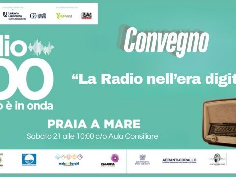 La Radio nell’era digitale, convegno nella sala consiliare del Comune di Praia sabato 21 alle 10