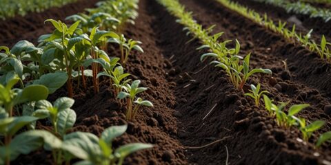 Sistema agroforestale che integra alberi e colture per sostenere la resilienza