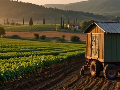 Comunità agricola locale che promuove la sovranità alimentare per la resilienza