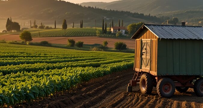 Comunità agricola locale che promuove la sovranità alimentare per la resilienza