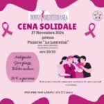 Cena Solidale a Santa Maria del Cedro: Uniti per Sostenere la Salute delle Donne