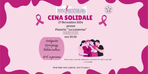 Cena Solidale a Santa Maria del Cedro: Uniti per Sostenere la Salute delle Donne