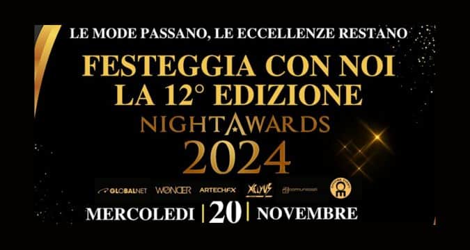 Night Awards 2024: La Notte delle Stelle della Club Culture a Pozzuoli