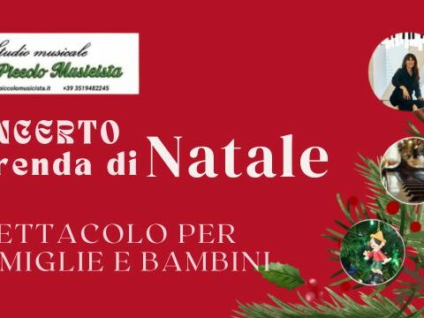 Concerto di Natale con Merenda: uno Spettacolo Magico per famiglie e bambini al Museo del Presente di Rende