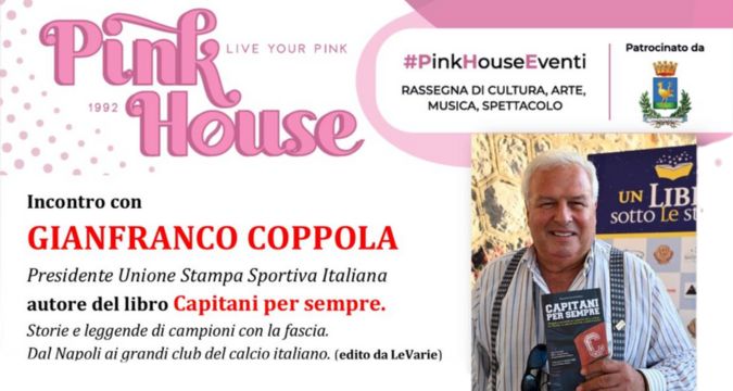 Gianfranco Coppola ad Aversa: Cultura e Calcio si incontrano al Pink House