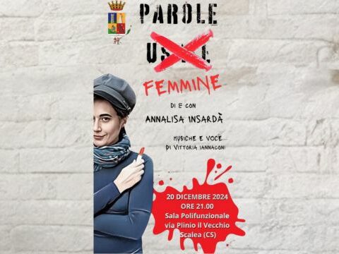 "Parole Femmine": Un evento teatrale da non perdere a Scalea