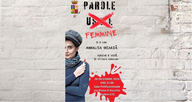 "Parole Femmine": Un evento teatrale da non perdere a Scalea