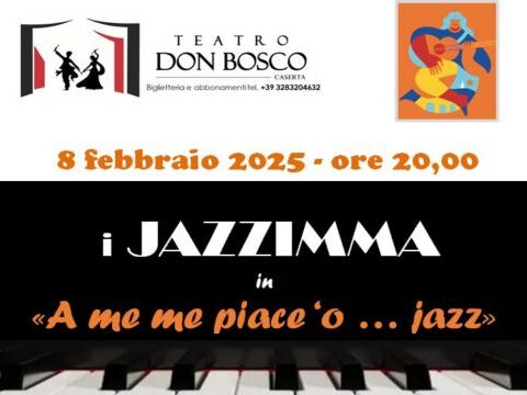 I Jazzimma in "A me me piace 'o … jazz" al Teatro Don Bosco di Caserta