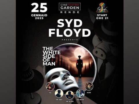 The White Side of Man: Un’opera rock ispirata ai Pink Floyd il 25 Gennaio a Rende