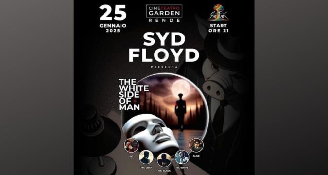 The White Side of Man: Un’opera rock ispirata ai Pink Floyd il 25 Gennaio a Rende