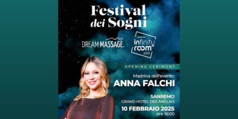 Festival dei Sogni 2025 al Grand Hotel des Anglais: benessere, ospitalità e grandi eventi a Sanremo, inaugurazione con Anna Falchi