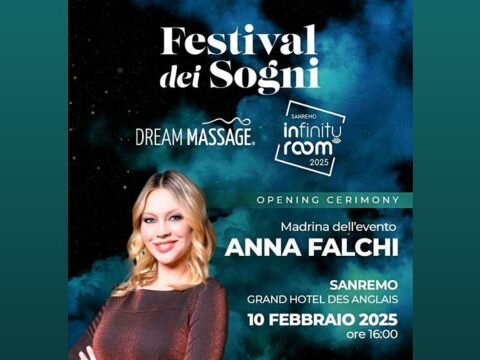 Festival dei Sogni 2025 al Grand Hotel des Anglais: benessere, ospitalità e grandi eventi a Sanremo, inaugurazione con Anna Falchi