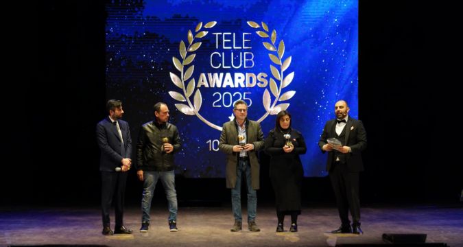 Francesco Emilio Borrelli è il Personaggio dell'Anno ai Teleclubitalia Awards 2025