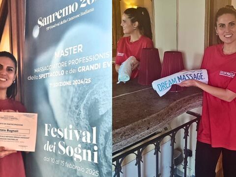 Krizia Bagnoli al Festival dei Sogni di Sanremo 2025: un viaggio tra benessere e spettacolo