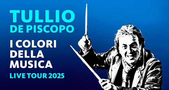 Tullio De Piscopo live a Napoli con "I Colori della Musica" – Tour 2025