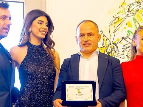 Ylli Ujka premiato al Premio Eccellenze d’Italia per il progetto Philipp Plein Residence