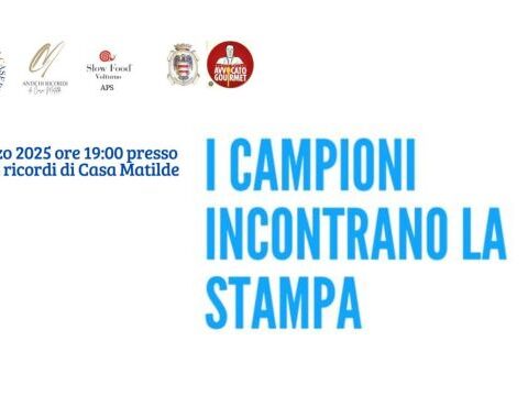 I Campioni della Cucina incontrano la Stampa: Evento Esclusivo a Casa Matilde